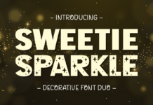 Sweetie Sparkle Font Poster 1