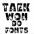 Taekwondo Font