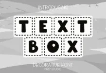 Text Box Font Text Box Font Poster 1