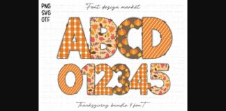 Thanksgiving Font Poster 1