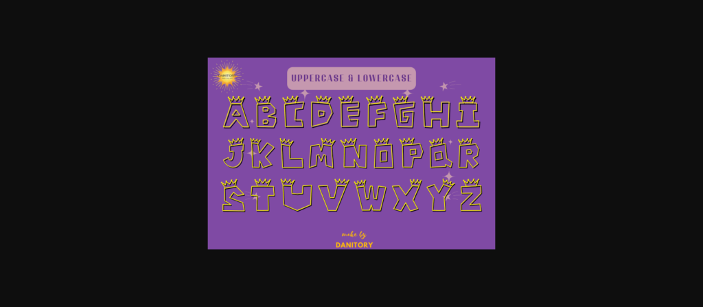 The Crown Font Poster 4