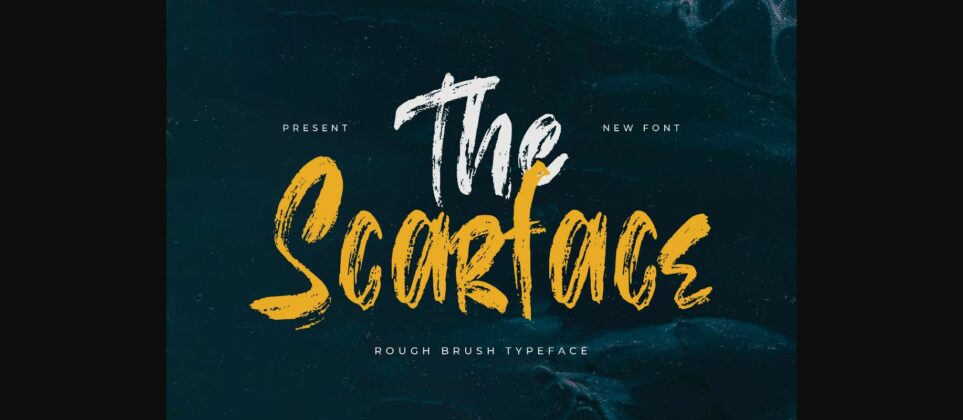The Scarface Font Poster 3