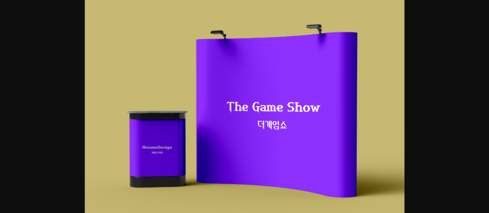 Thegame Kr (korean) Font Poster 6