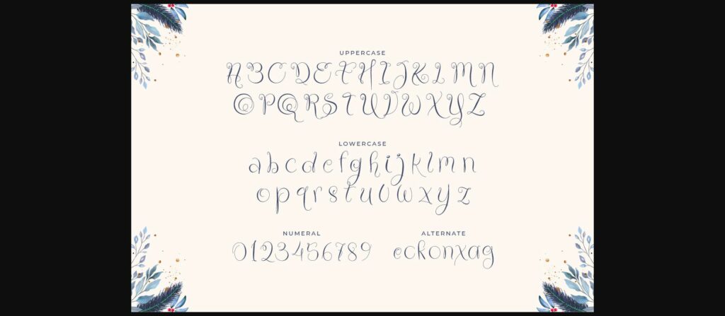 Tiny Foxy Font Poster 2