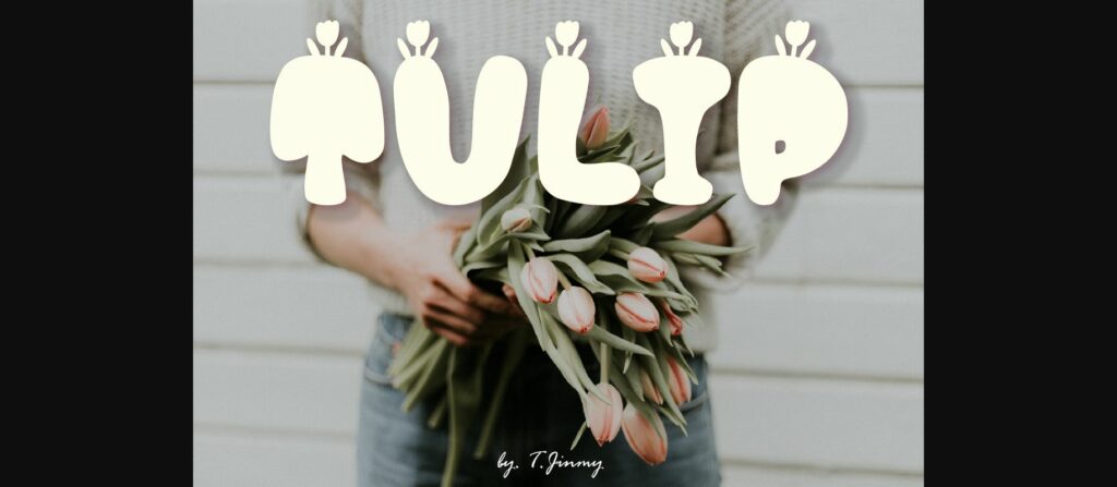 Tulip Font Poster 1