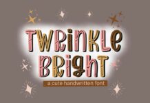 Twrinkle Bright Font Poster 1