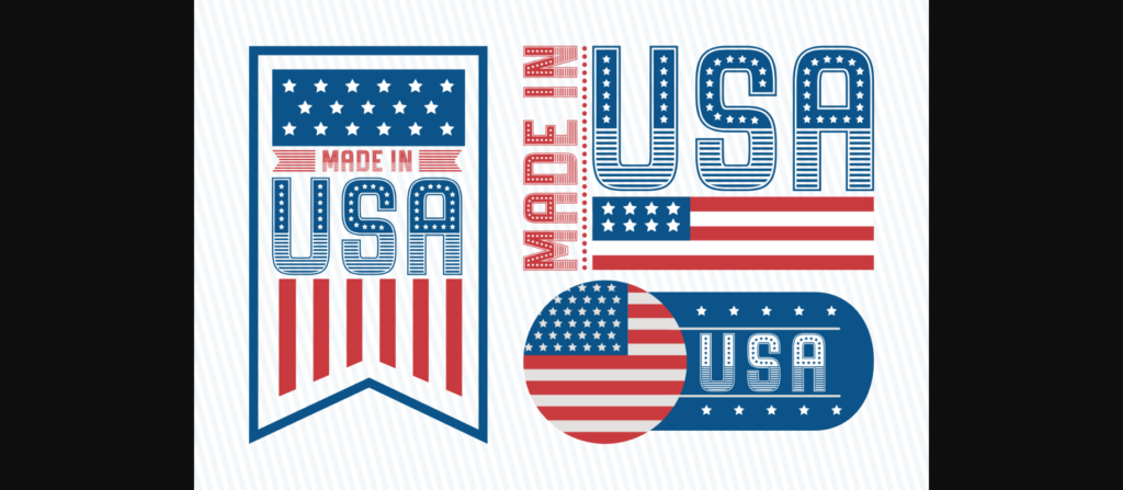 Usa Cheer Font Poster 5