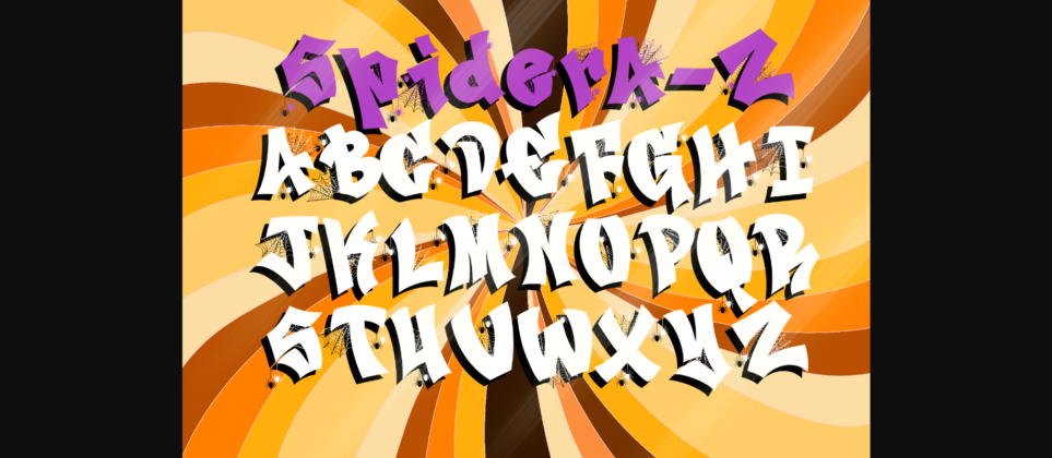 Unorthodox Font Poster 6