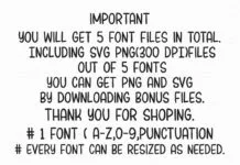 Valentine Font Poster 1
