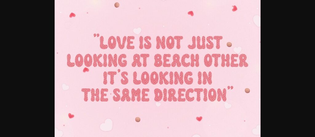 Valentine Font Poster 6