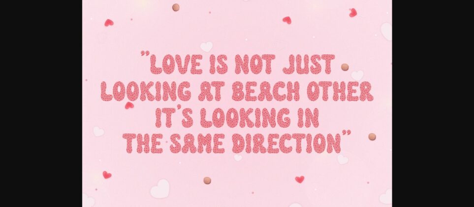 Valentine Font Poster 6