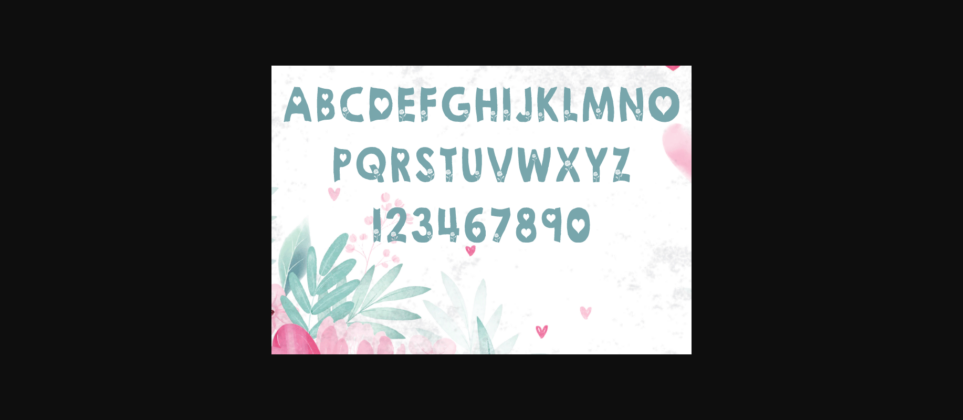 Valentine Love Font Poster 5