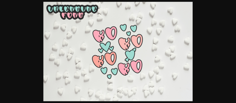 Valentine One Font Poster 5