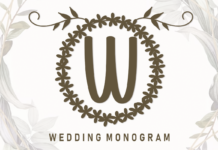 Wedding Monogram Font Wedding Monogram Font Poster 1