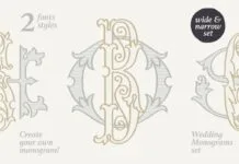 Wedding Monograms Font Wedding Monograms Font Poster 1