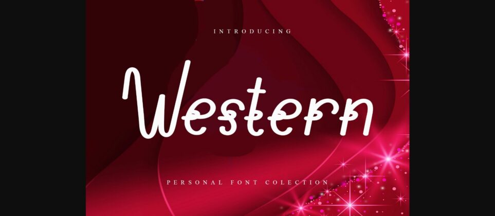 Western Font Poster 1
