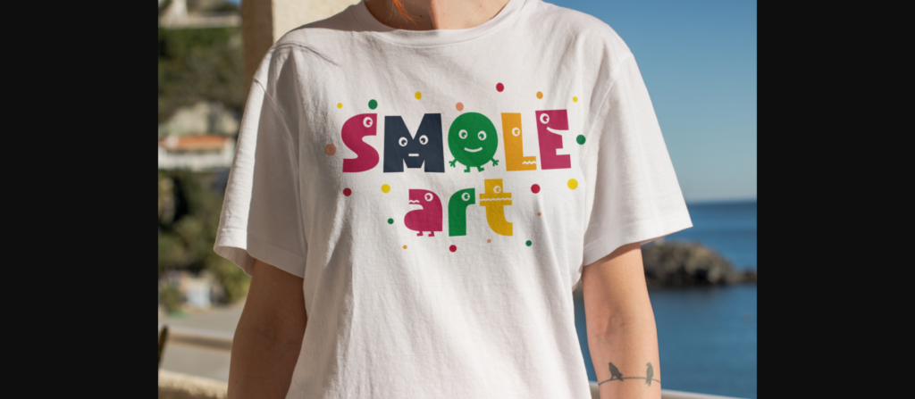 While Smole Font Poster 7