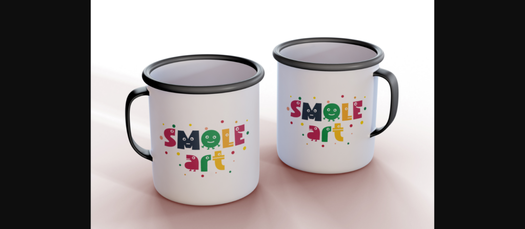 While Smole Font Poster 8