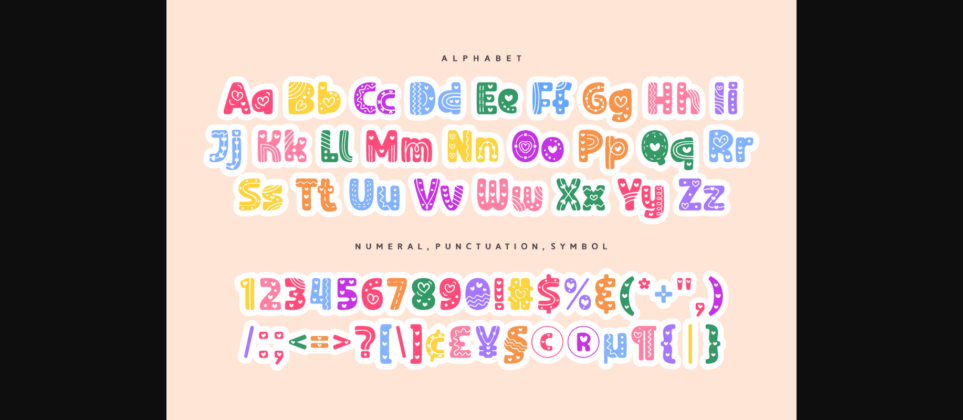 Wichy Lover Font Poster 7
