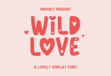 Wild Love Font Poster 1