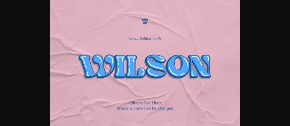 Wilson Font Poster 3