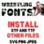 Wrestling Font