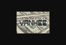 Yankee Font Poster 1