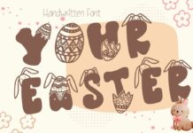 Your Easter Font Poster 1