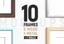10 Frames – Wood & Metal + 7 Walls 10 Frames - Wood & Metal + 7 Walls Poster 1