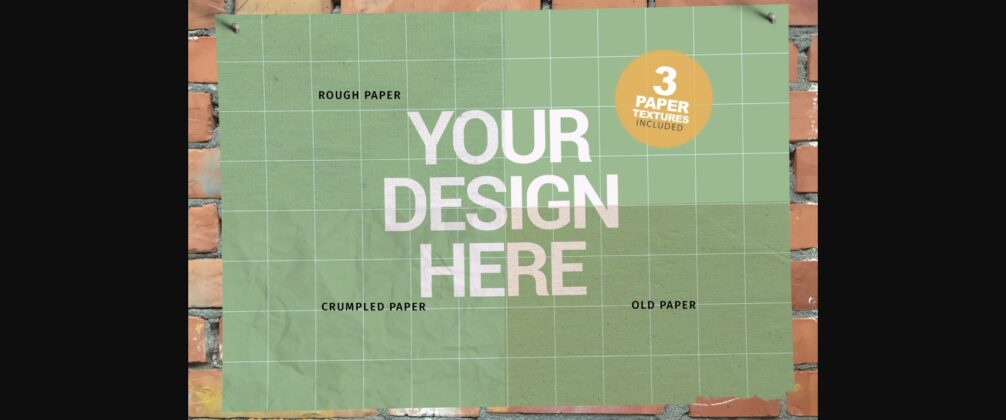 2 Poster & Textures Mockups Poster 5