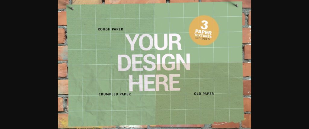 2 Poster & Textures Mockups Poster 5