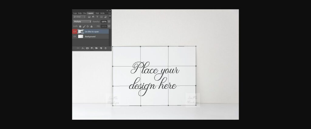 5x7 Horizontal Print Card Mockup Poster 4