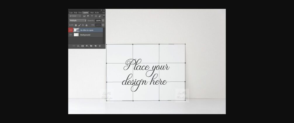 5x7 Horizontal Print Card Mockup Poster 2