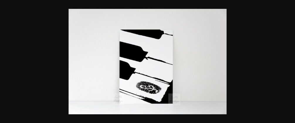 5x7 Vertical Print Card Mockup Poster 4