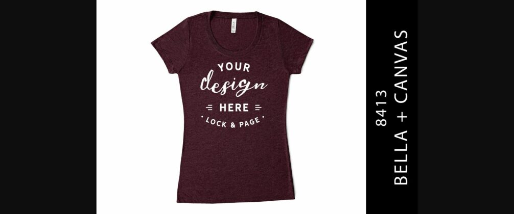 Amethyst Triblend Bella Canvas 8413 Tee Poster 1