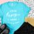 Aqua Bella Canvas 3001 T Shirt Mockup