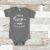 Asphalt Bella Canvas 100B Romper Suit