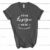 Asphalt Bella Canvas 3005 V Neck Flatlay
