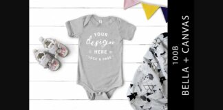 Baby Athletic Heather Bella Canvas 100B Poster 1