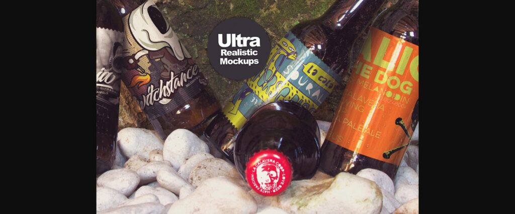Beer Cap | Logo Mockup Poster 5