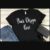 Black Styled Unisex T-shirt Mockup Photo
