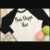 Black/White Raglan Easter Styled Shirt Mockup Photo
