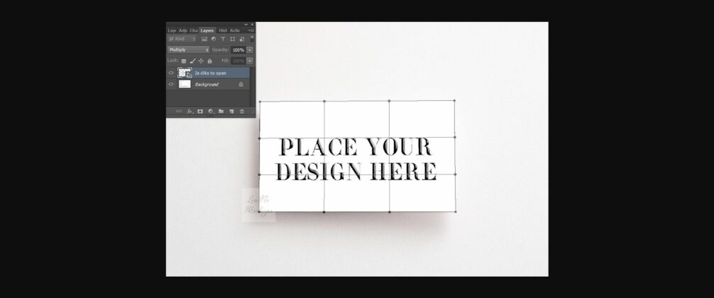 Bussines Mock Up Visit Card Mockup Poster 4