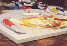 Canvas Paint Scene Poster 1