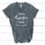 Charcoal Marble Bella Canvas 3005 V Neck