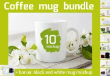 Coffee Mug Mockup Bundle Poster 1