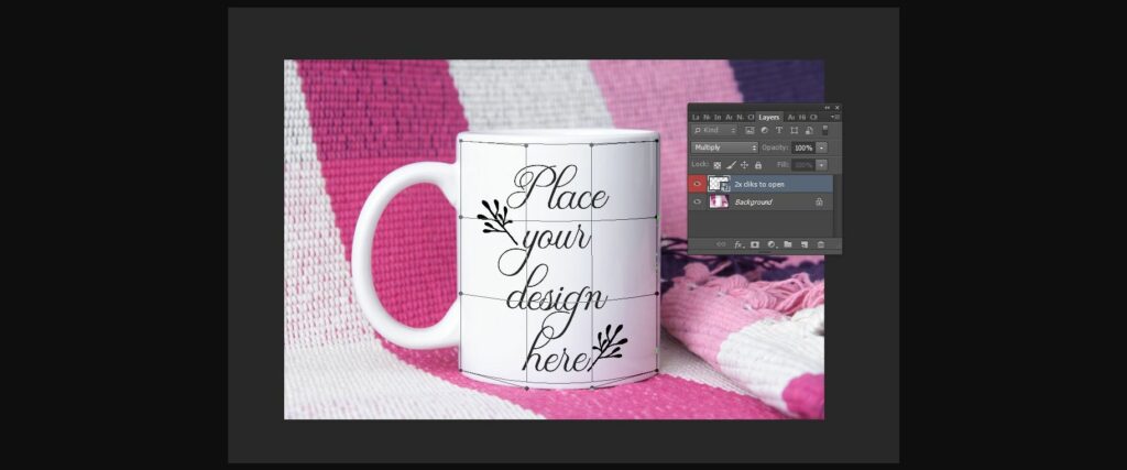 Coffee Mug Pink Mockup Poster 4