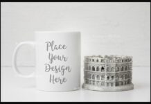 Coffee Mug Travel Holiday Mockup Poster 1