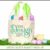 Easter Basket with Green Bunny Ears Mock Up