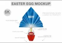 Easter Egg Mockup Easter Egg Mockup Poster 1